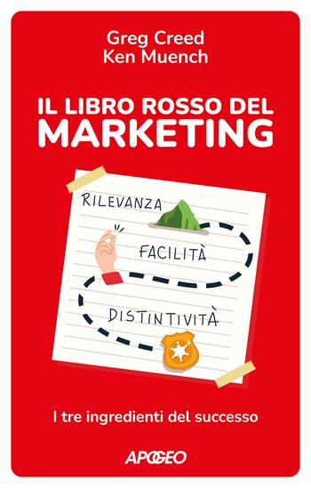Il libro rosso del marketing. I tre ingredienti del successo - Greg Creed, Ken Muench - Libro Apogeo 2022, Apogeo Saggi | Libraccio.it