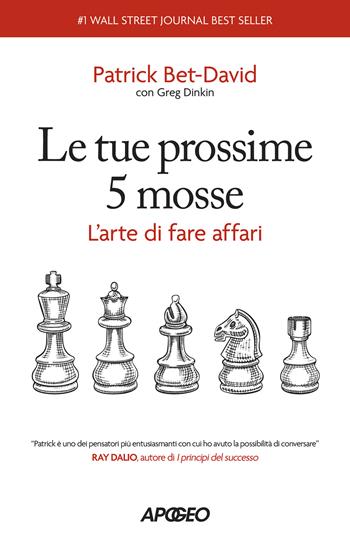 Le tue prossime 5 mosse. L'arte di fare affari - Patrick Bet-David - Libro Apogeo 2023, Business Professional | Libraccio.it