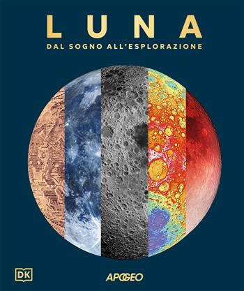 Luna. Dal sogno all'esplorazione  - Libro Apogeo 2025 | Libraccio.it