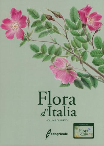 Flora d'Italia. Con USB Flash Drive. Vol. 4 - Sandro Pignatti - Libro Edagricole 2019 | Libraccio.it