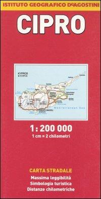 Cipro 1:200.000  - Libro De Agostini 2012, Carte stradali estero | Libraccio.it