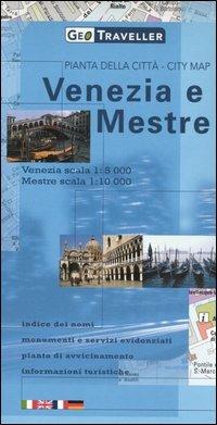 Venezia. Pianta della città 1:5.000-Mestre. Pianta della città 1:10.000  - Libro De Agostini 2005, Geotraveller | Libraccio.it