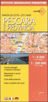 Pescara 1:8 000-Provincia 1:200 000. Ediz. multilingue