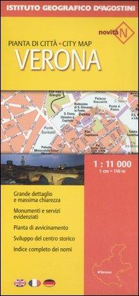 Verona 1:11 000. Ediz. multilingue  - Libro De Agostini 2006, Piante di città d'Italia | Libraccio.it