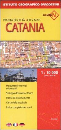 Catania 1:10 000. Ediz. multilingue  - Libro De Agostini 2012, Piante di città d'Italia | Libraccio.it