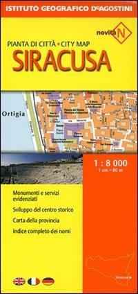 Pianta di Siracusa 1:8.000  - Libro De Agostini 2007, Piante di città d'Italia | Libraccio.it