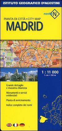 Madrid 1:11.000  - Libro De Agostini 2007, Piante città estero | Libraccio.it