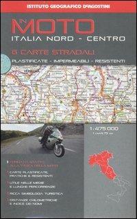 In moto. Italia nord-centro. 6 carte stradali 1:475.000  - Libro De Agostini 2007, Carte stradali d'Italia | Libraccio.it