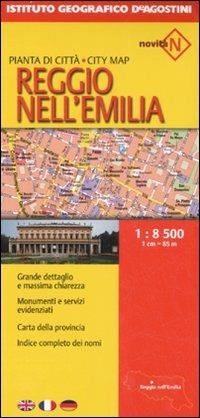 Reggio nell'Emilia 1:8.500  - Libro De Agostini 2007, Piante di città d'Italia | Libraccio.it