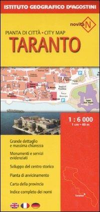 Taranto 1:6.000  - Libro De Agostini 2007, Piante di città d'Italia | Libraccio.it