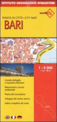 Bari 1:9.000  - Libro De Agostini 2007, Piante di città d'Italia | Libraccio.it