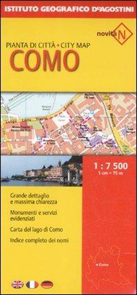 Como 1:7.500. Ediz. multilingue  - Libro De Agostini 2008, Piante di città d'Italia | Libraccio.it