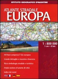 Atlante stradale. Europa 1:800.000  - Libro De Agostini 2008, Atlanti stradali | Libraccio.it