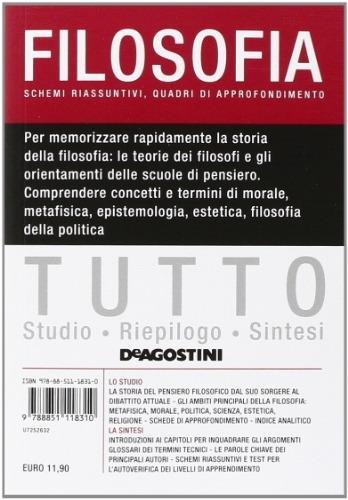 Tutto filosofia  - Libro De Agostini 2014, Tutto | Libraccio.it