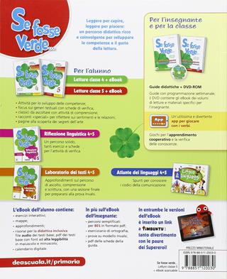 Se fosse verde... Per la 5ª classe elementare. - F. Martinelli, C. Velati - Libro De Agostini 2015 | Libraccio.it