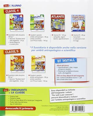 Uno per tutti. Ambito antropologico. Sussidiario delle discipline. Studiare bene. Per la 4ª classe elementare. - S. Bardi, S. Raimondi - Libro De Agostini Scuola 2016 | Libraccio.it