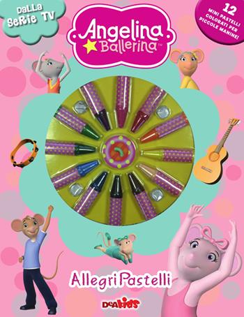 Allegri pastelli. Angelina Ballerina. Ediz. illustrata. Con gadget - Silvia Lombardi - Libro Dea Kids 2014 | Libraccio.it