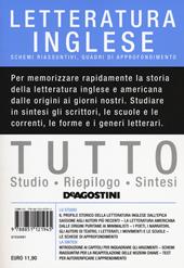 Tutto letteratura inglese. Schemi riassuntivi, quadri di approfondimento