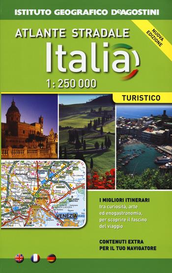 Atlante stradale Italia 1:250.000  - Libro De Agostini 2015, Atlanti stradali | Libraccio.it