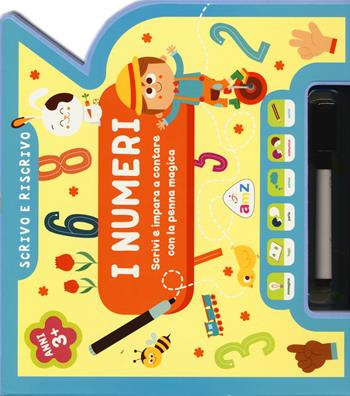 I numeri. Scrivo e riscrivo. Ediz. illustrata. Con gadget  - Libro AMZ 2015 | Libraccio.it
