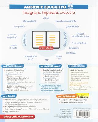 Tanti modi per capire e studiare. Ambito scientifico. Con e-book. Con espansione online. Con 2 libri: Bravi tutti-Quaderno scientifico. Vol. 2  - Libro De Agostini 2017 | Libraccio.it