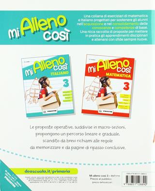 Mi alleno così. Italiano. Per la Scuola elementare. Vol. 3  - Libro De Agostini 2017 | Libraccio.it