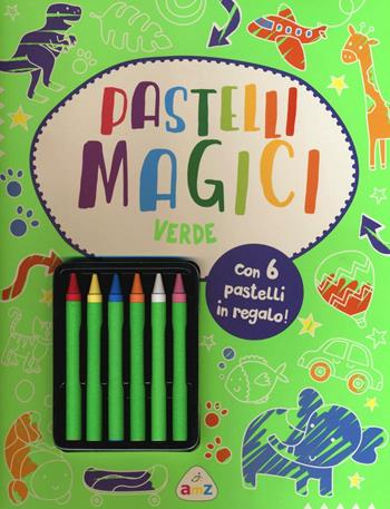 Pastelli magici (verde). Ediz. illustrata. Con gadget  - Libro AMZ 2016 | Libraccio.it