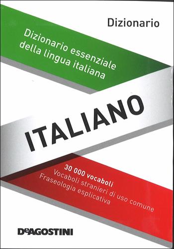 Dizionario tascabile italiano  - Libro De Agostini 2016, Dizionari visuali | Libraccio.it