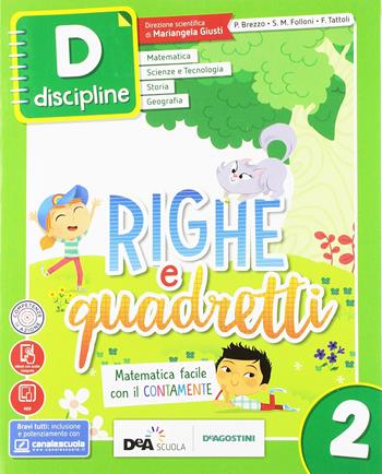 Righe e quadretti. Letture, Grammatica e Scrittura, Discipline, Quaderno delle discipline. Per la 2ª classe elementare. Con e-book. Con espansione online - FOLLONI S NEGRI N AMOIA M, FEDERICI F QUAGLIUOLO L - Libro De Agostini 2018 | Libraccio.it