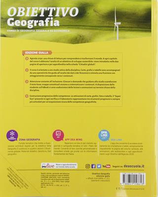 Obiettivo geografia. Corso di Geografia generale ed economica. Ediz. gialla. Con e-book. Con espansione online - Stefano Bianchi, Maria Grazia Savino, Rossella Köhler - Libro De Agostini 2019 | Libraccio.it