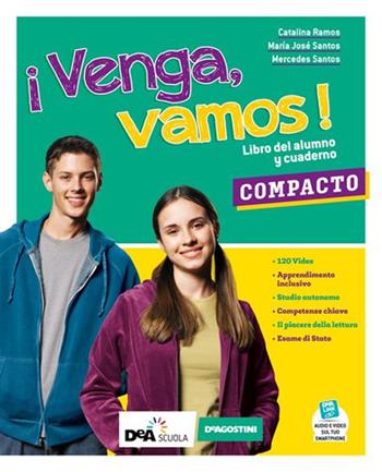 ¡Venga, vamos! Todo en uno. Libro del alumno y cuaderno. Con Hablando de cultura e Gramática. Per la Scuola media. Con DVD-ROM - Maria José Santos, Mercedes Santos, Catalina Ramos - Libro De Agostini 2020 | Libraccio.it