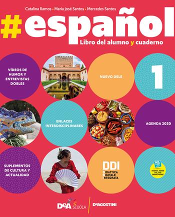 #español. #gramatica. Per le Scuole superiori. Con DVD-ROM. Vol. 1 - Catalina Ramos, Maria José Santos, Mercedes Santos - Libro De Agostini 2021 | Libraccio.it