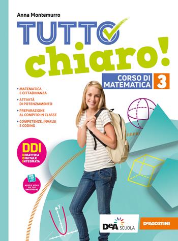 Tutto chiaro! Con quaderno e prontuario. Ediz. curricolare. Con e-book. Con espansione online. Vol. 3 - Anna Montemurro - Libro De Agostini 2021 | Libraccio.it