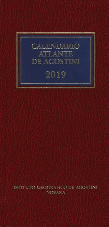 Calendario atlante De Agostini 2019. Con applicazione online  - Libro De Agostini 2018, Calendario atlante | Libraccio.it
