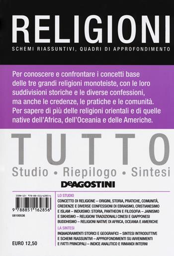 Tutto religioni  - Libro De Agostini 2018, Tutto | Libraccio.it