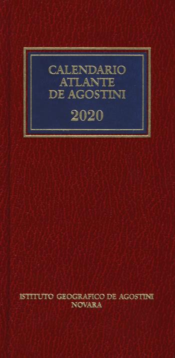Calendario atlante De Agostini 2020. Con applicazione online  - Libro De Agostini 2019, Calendario atlante | Libraccio.it