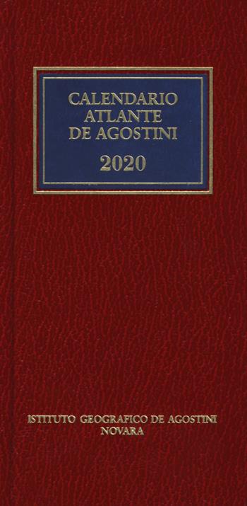 Calendario atlante De Agostini 2020. Con applicazione online  - Libro De Agostini 2019, Calendario atlante | Libraccio.it