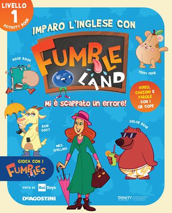 Imparo l'inglese con Fumbleland. Mi è scappato un errore. Livello 1  - Libro De Agostini 2021 | Libraccio.it