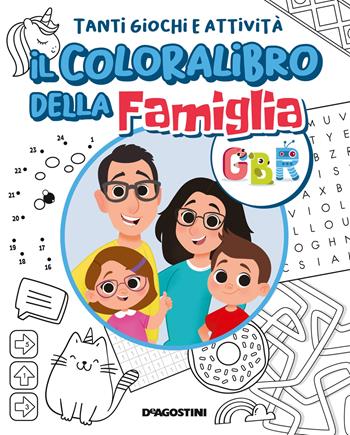 Il coloralibro della famiglia GBR. Ediz. illustrata - GBR - Libro De Agostini 2021, Grandi libri | Libraccio.it