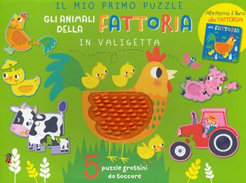 Gli animali della fattoria in valigetta. Con gadget  - Libro De Agostini 2021, Primi incontri | Libraccio.it
