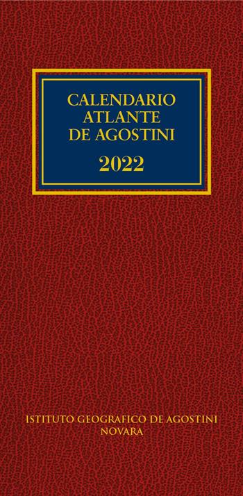 Calendario atlante De Agostini 2022. Con applicazione online  - Libro De Agostini 2021, Calendario atlante | Libraccio.it