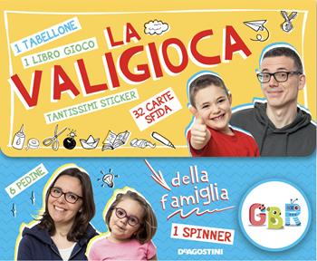 La valigioca della famiglia GBR. Ediz. a colori. Con gadget. Con 32 Carte - GBR - Libro De Agostini 2021 | Libraccio.it