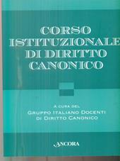 Corso istituzionale di diritto canonico