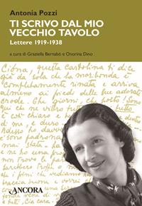 Ti scrivo dal mio vecchio tavolo... Lettere 1919-1938 - Antonia Pozzi - Libro Ancora 2014, Maestri di frontiera | Libraccio.it