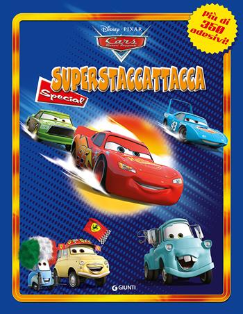 Cars. Motori ruggenti. Con adesivi. Ediz. illustrata  - Libro Disney Libri 2009, Superstaccattacca | Libraccio.it