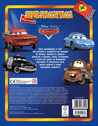 Cars. Motori ruggenti. Con adesivi. Ediz. illustrata  - Libro Disney Libri 2009, Superstaccattacca | Libraccio.it