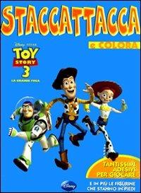 Toy story 3. La grande fuga. Con adesivi. Ediz. illustrata  - Libro Disney Libri 2010, Staccattacca & colora | Libraccio.it