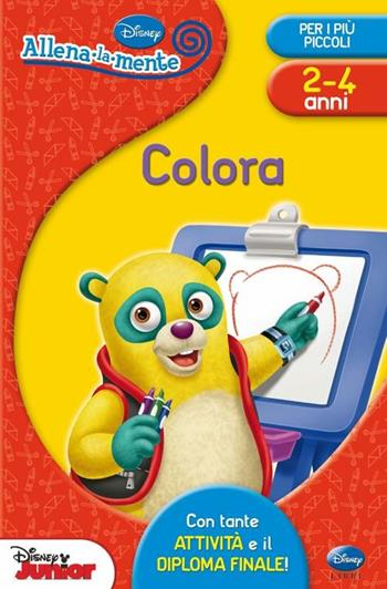 Colora. Con adesivi. Ediz. illustrata  - Libro Disney Libri 2012, Allena la mente | Libraccio.it