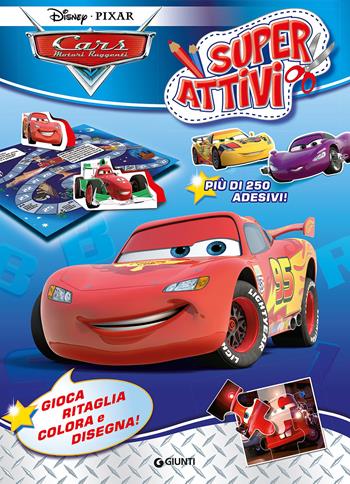 Cars. Motori ruggenti. Superattivi. Con adesivi. Ediz. illustrata  - Libro Disney Libri 2012 | Libraccio.it