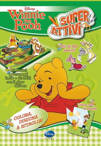Winnie the Pooh. Superattivi. Con adesivi. Ediz. illustrata  - Libro Disney Libri 2013 | Libraccio.it